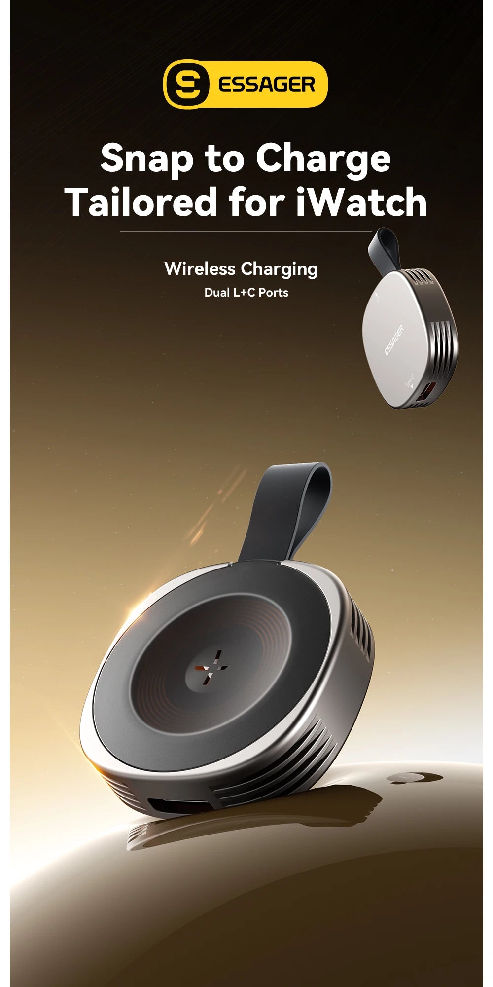 Magnetic Wireless Charger for Apple Watch - Onlytenbucks.com