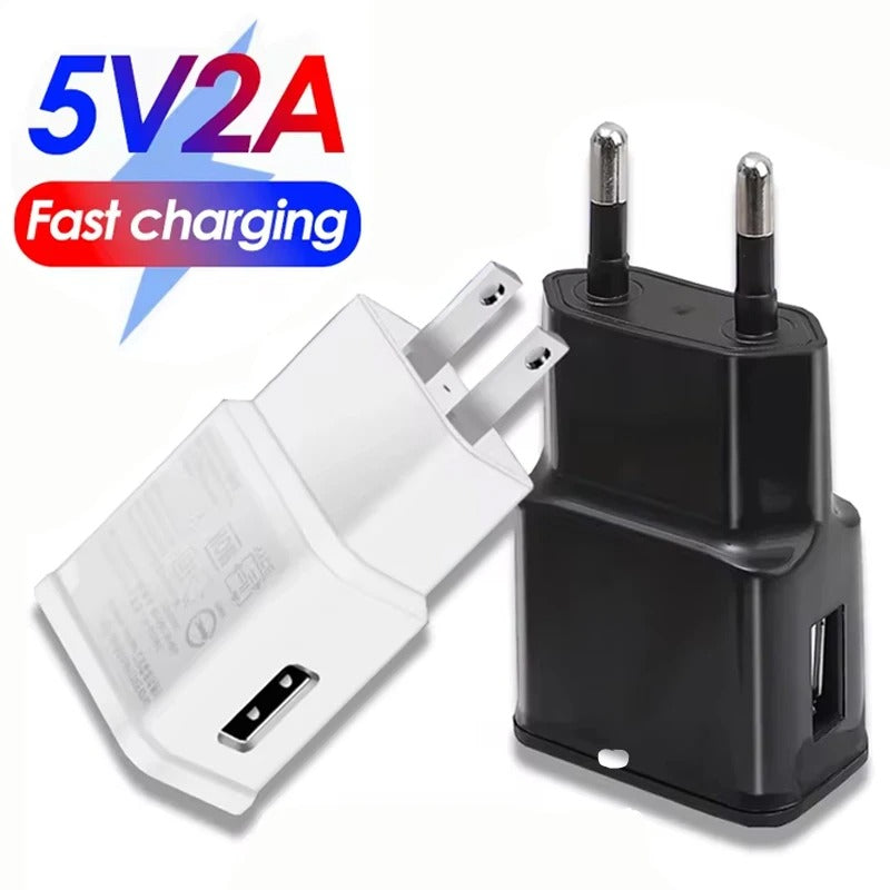 5V 2A Fast Charging USB Wall Charger – Travel Power Adapter - Onlytenbucks.com
