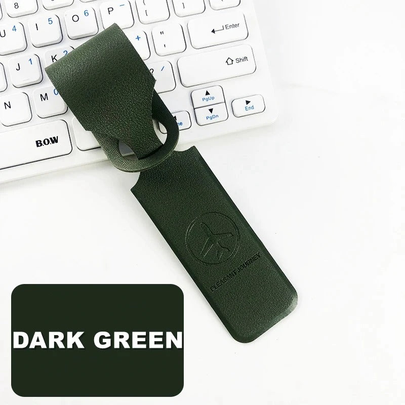 PU Leather Luggage Tag – Creative ID Address Holder - Onlytenbucks.com