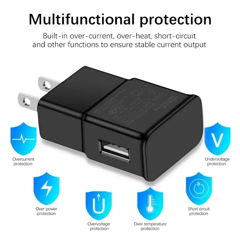 5V 2A Fast Charging USB Wall Charger – Travel Power Adapter - Onlytenbucks.com