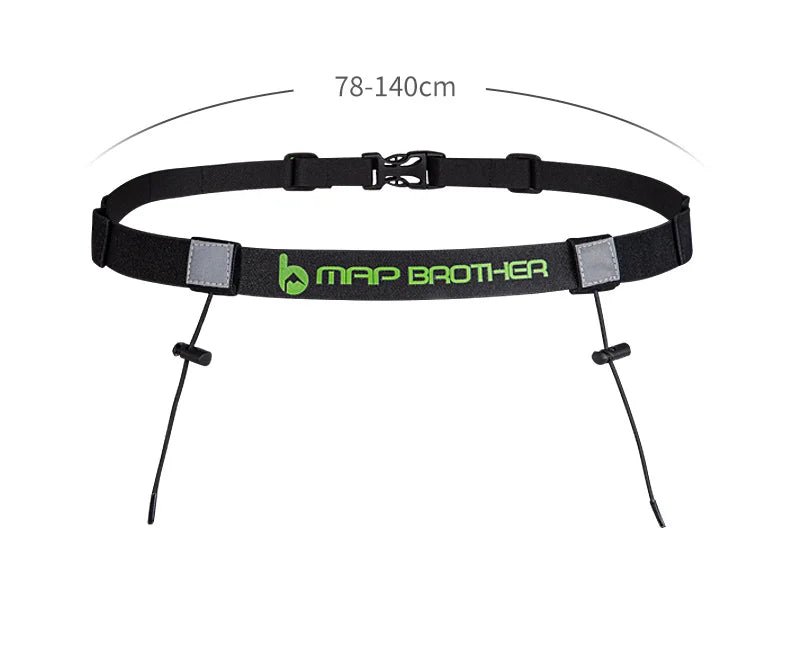 Race Number Belt – Marathon and Triathlon Running Belt with Gel Holder - Onlytenbucks.com