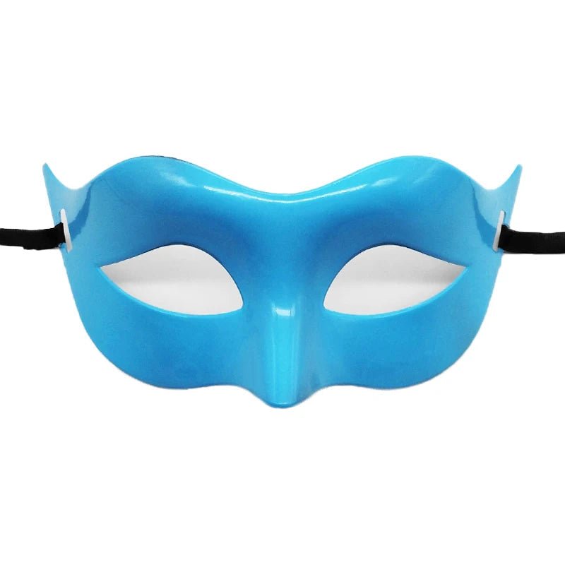 Masquerade Half Face Mask – Elegant Black &amp; White Retro Design - Onlytenbucks.com