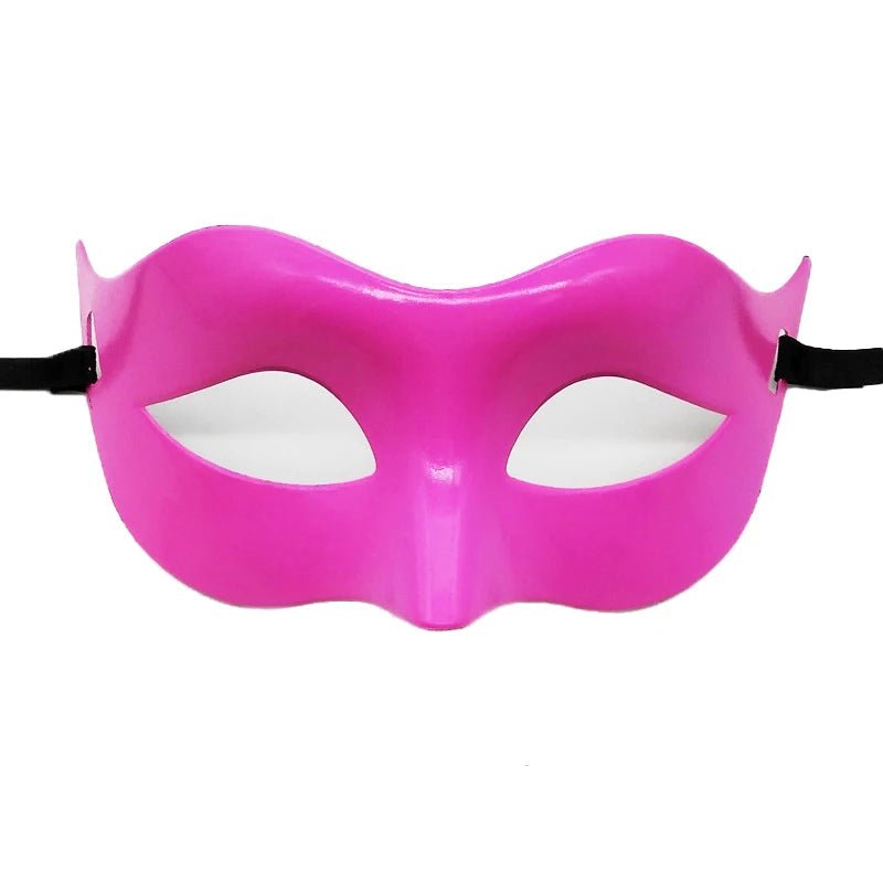 Masquerade Half Face Mask – Elegant Black &amp; White Retro Design - Onlytenbucks.com