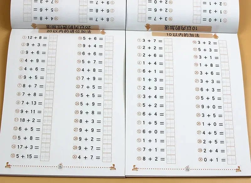 Mathematics Textbook Addition &amp; Subtraction Cards - Onlytenbucks.com