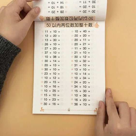 Mathematics Textbook Addition &amp; Subtraction Cards - Onlytenbucks.com