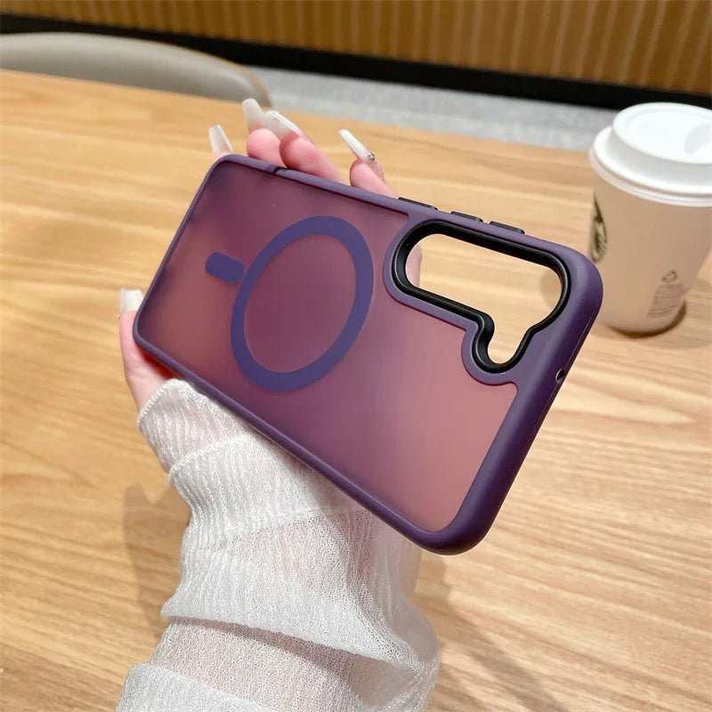 Matte Translucent Magnetic Phone Case – Magsafe - Compatible Business Cover - Onlytenbucks.com