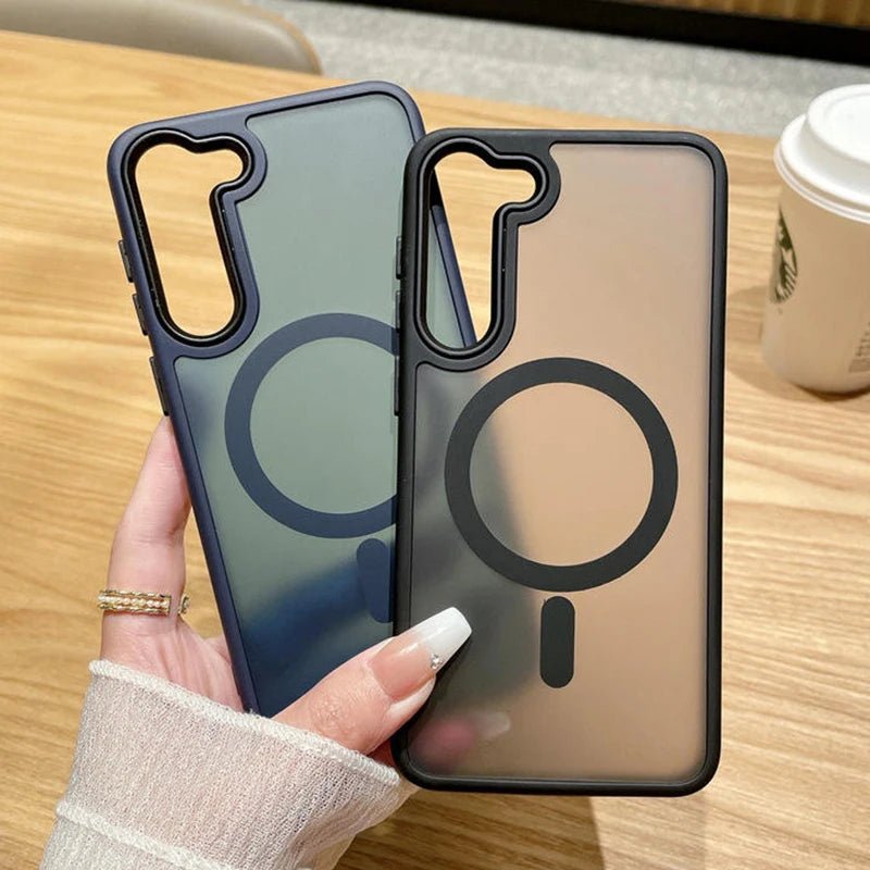 Matte Translucent Magnetic Phone Case – Magsafe - Compatible Business Cover - Onlytenbucks.com