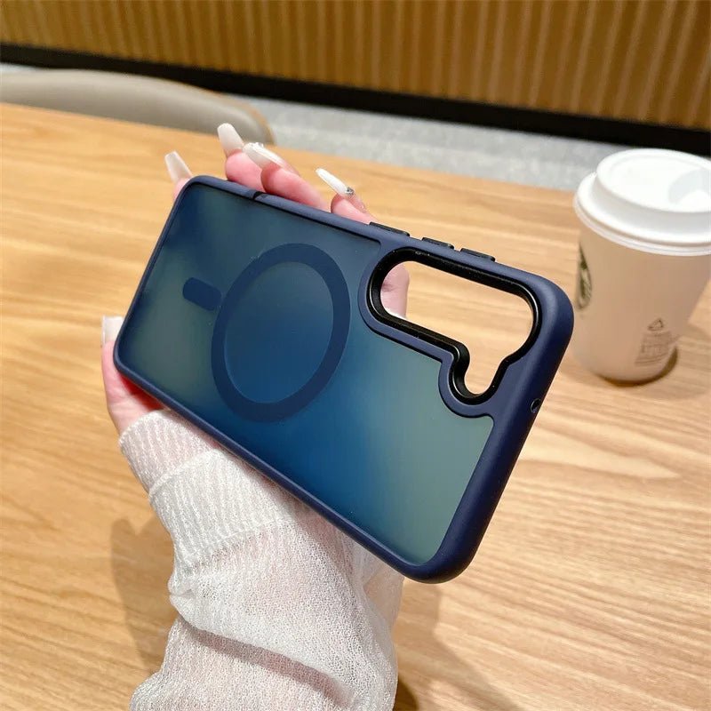 Matte Translucent Magnetic Phone Case – Magsafe - Compatible Business Cover - Onlytenbucks.com