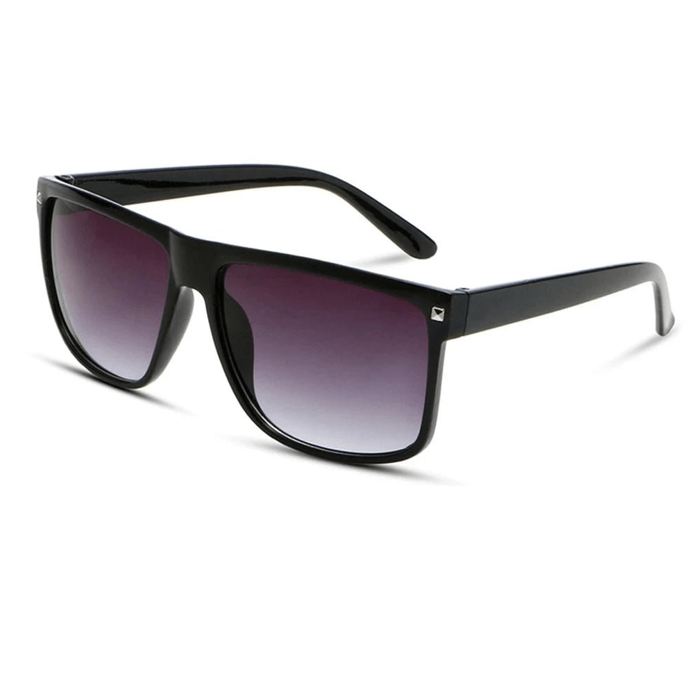 Men’s Classic Square Mirror Sunglasses – Vintage UV400 Fashion Eyewear - Onlytenbucks.com