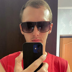 Men’s Classic Square Sunglasses – Vintage Style with Mirror UV400 Lenses - Onlytenbucks.com