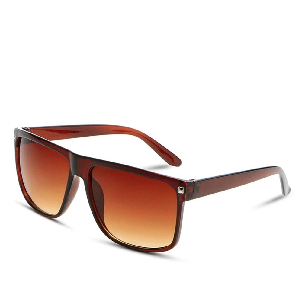 Men’s Classic Square Sunglasses – Vintage Style with Mirror UV400 Lenses - Onlytenbucks.com