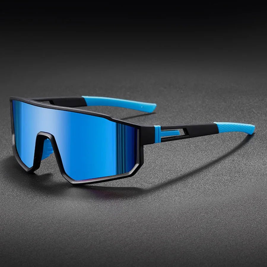 Men’s Oversized Cycling Sunglasses – Polarized Sports Goggles - Onlytenbucks.com