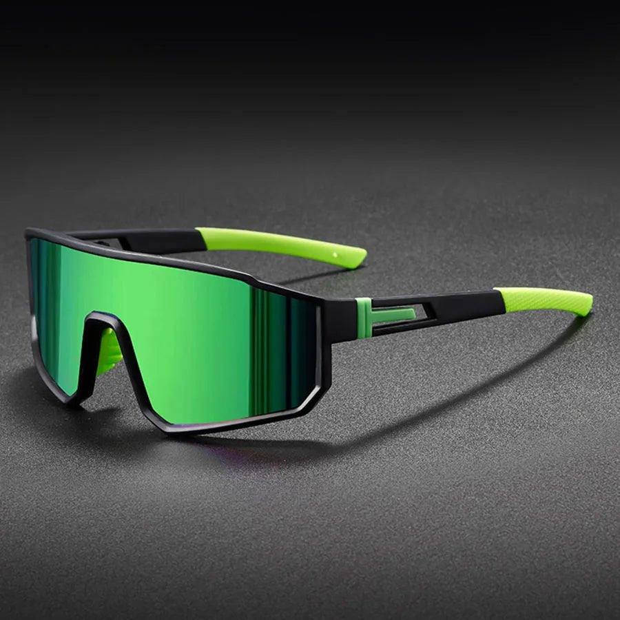 Men’s Oversized Cycling Sunglasses – Polarized Sports Goggles - Onlytenbucks.com