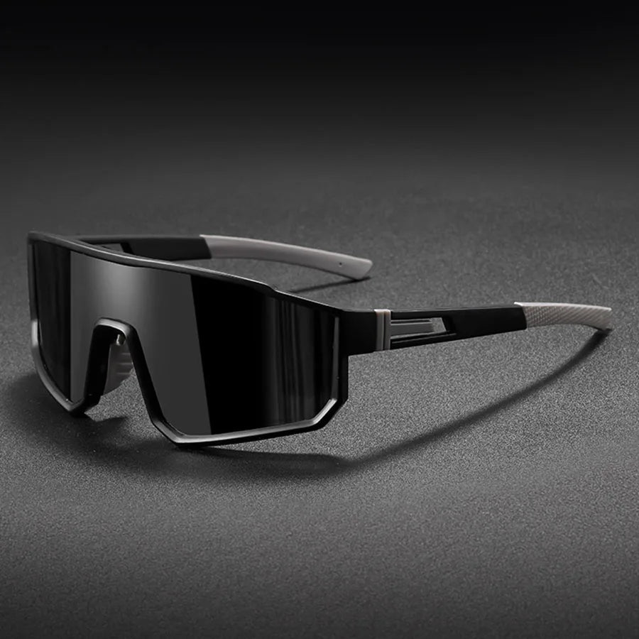Men’s Oversized Cycling Sunglasses – Polarized Sports Goggles - Onlytenbucks.com