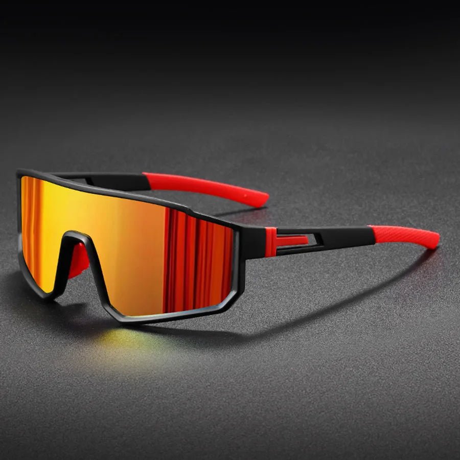 Men’s Oversized Cycling Sunglasses – Polarized Sports Goggles - Onlytenbucks.com