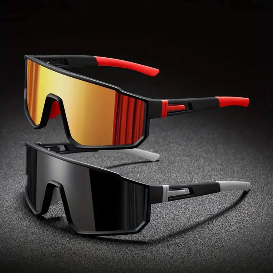 Men’s Oversized Cycling Sunglasses – Polarized Sports Goggles - Onlytenbucks.com