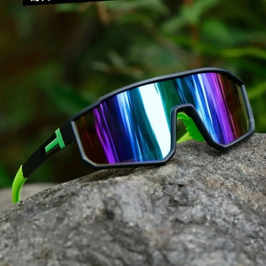 Men’s Oversized Cycling Sunglasses – Polarized Sports Goggles - Onlytenbucks.com
