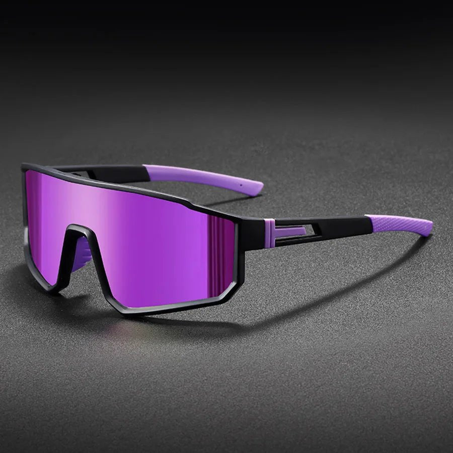 Men’s Oversized Cycling Sunglasses – Polarized Sports Goggles - Onlytenbucks.com