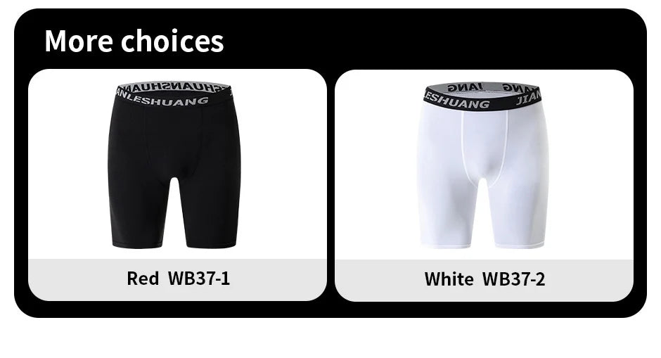 Men's Plus Size Black And White Long Sports Underwear - Onlytenbucks.com