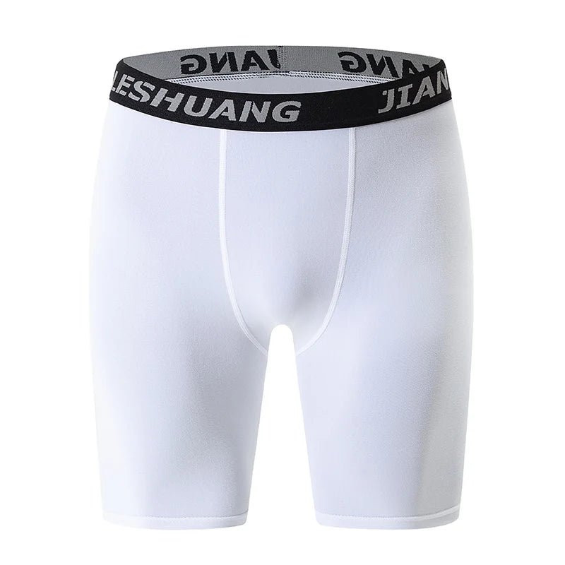 Men's Plus Size Black And White Long Sports Underwear - Onlytenbucks.com