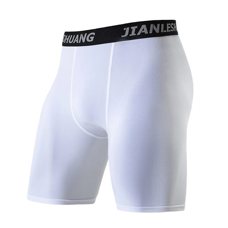 Men's Plus Size Black And White Long Sports Underwear - Onlytenbucks.com