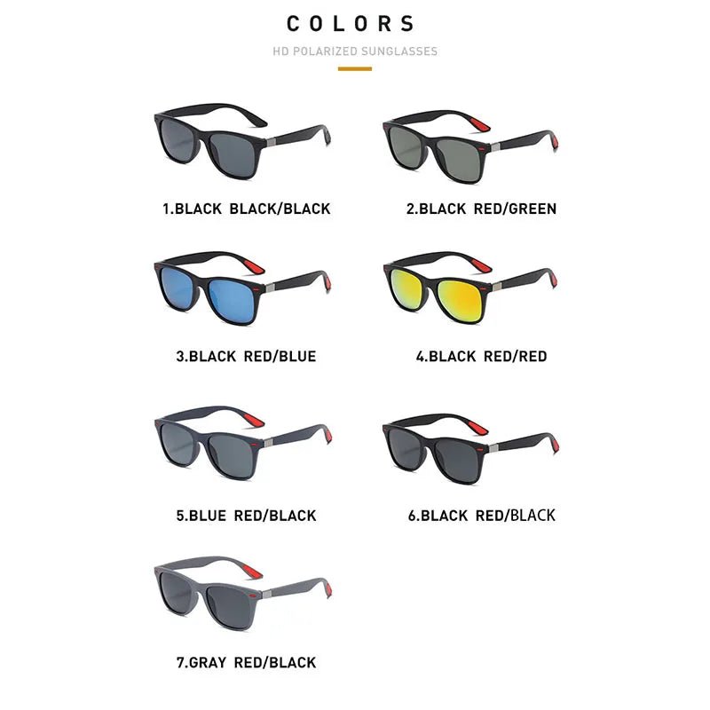Men’s Polarized Sport Sunglasses – UV400 Protection Goggles Driver Night Vision - Onlytenbucks.com