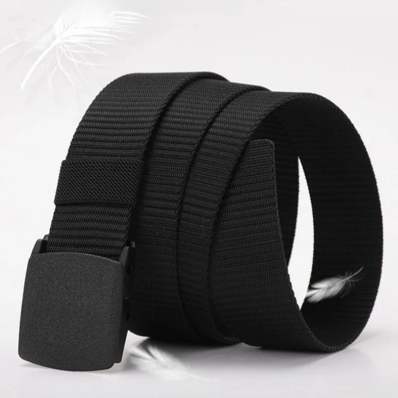 Men’s Tactical Nylon Belt – Quick - Release Buckle, Adjustable Fit - Onlytenbucks.com