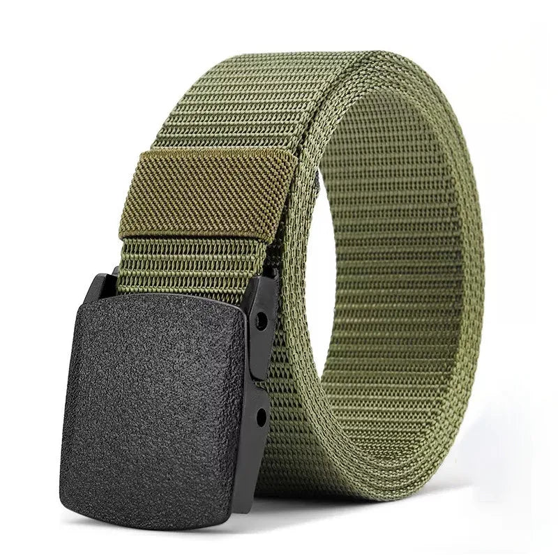 Men’s Tactical Nylon Belt – Quick - Release Buckle, Adjustable Fit - Onlytenbucks.com