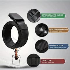 Men’s Tactical Nylon Belt – Quick - Release Buckle, Adjustable Fit - Onlytenbucks.com