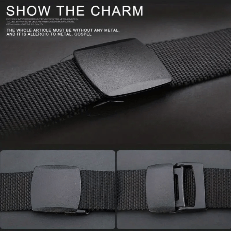 Men’s Tactical Nylon Belt – Quick - Release Buckle, Adjustable Fit - Onlytenbucks.com