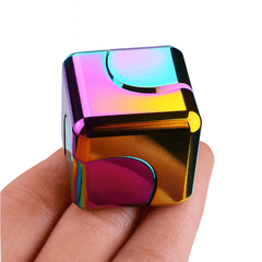 Metal Cube Spinner Fidget Toy - Onlytenbucks.com