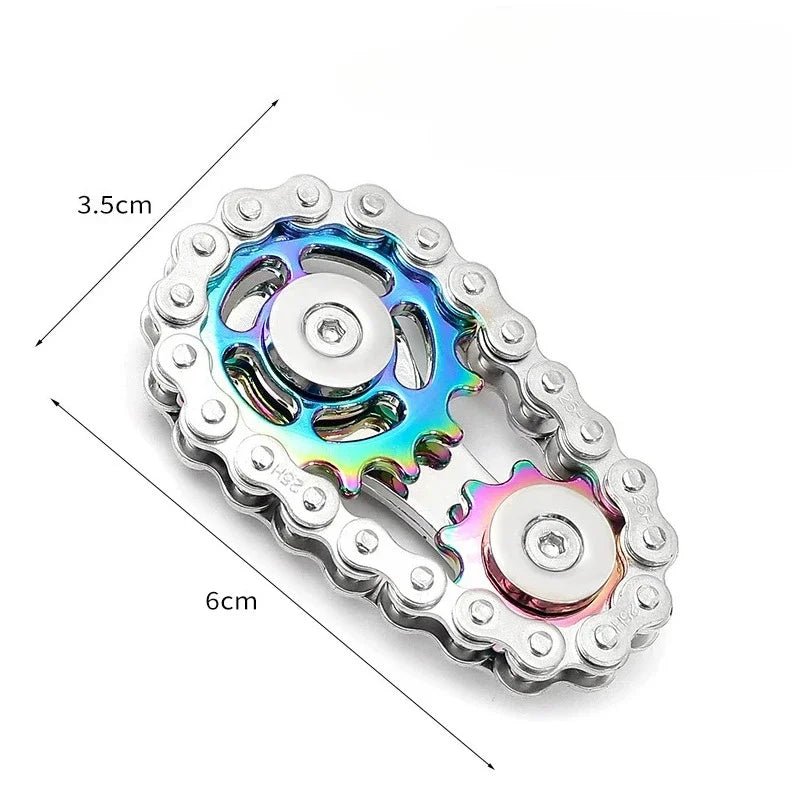 Metal Fidget Spinner – CNC Machined Stainless Steel Stress Relief Desk Toy - Onlytenbucks.com