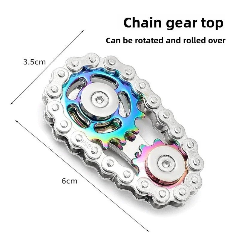 Metal Fidget Spinner – CNC Machined Stainless Steel Stress Relief Desk Toy - Onlytenbucks.com