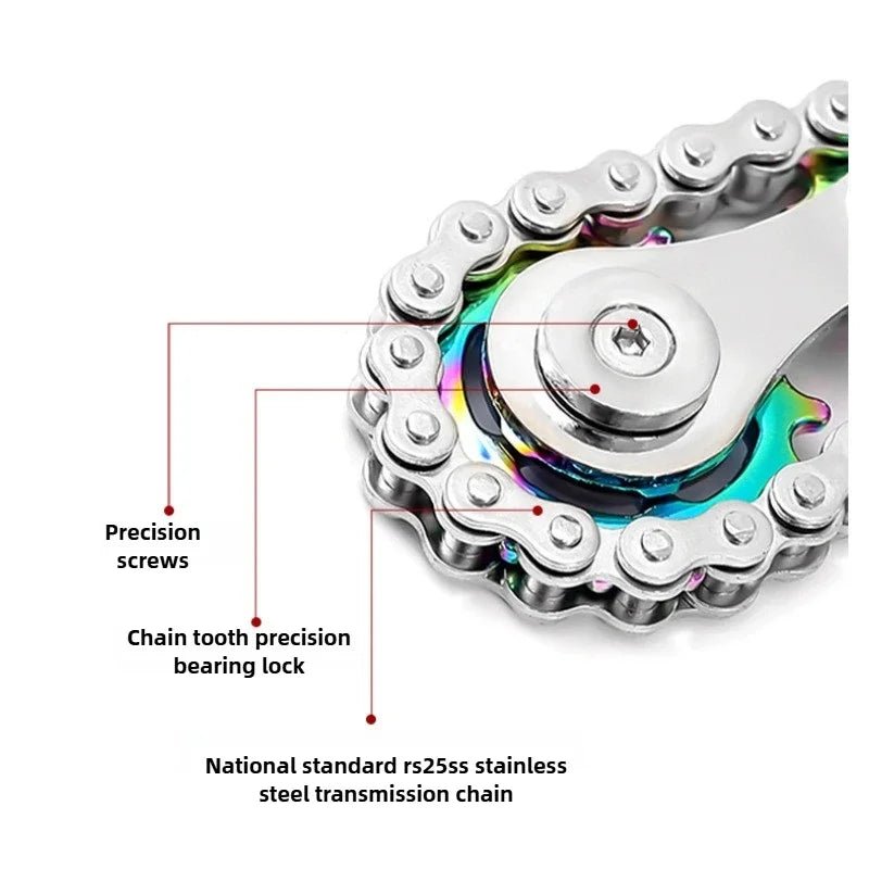 Metal Fidget Spinner – CNC Machined Stainless Steel Stress Relief Desk Toy - Onlytenbucks.com