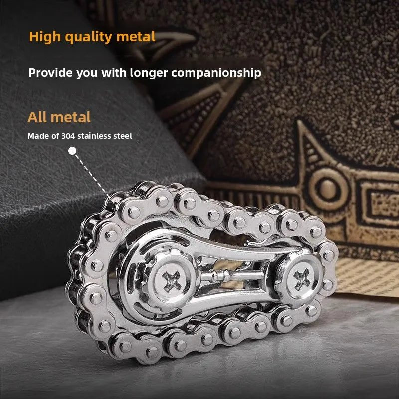 Metal Fidget Spinner – CNC Machined Stainless Steel Stress Relief Desk Toy - Onlytenbucks.com