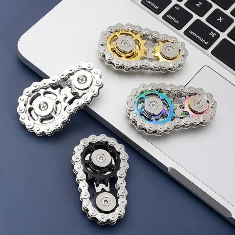 Metal Fidget Spinner – CNC Machined Stainless Steel Stress Relief Desk Toy - Onlytenbucks.com