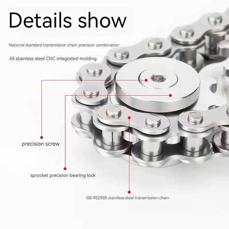 Metal Fidget Spinner – CNC Machined Stainless Steel Stress Relief Desk Toy - Onlytenbucks.com