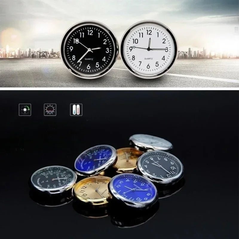 Mini Car Clock – Luminous Quartz Stick - On - Onlytenbucks.com
