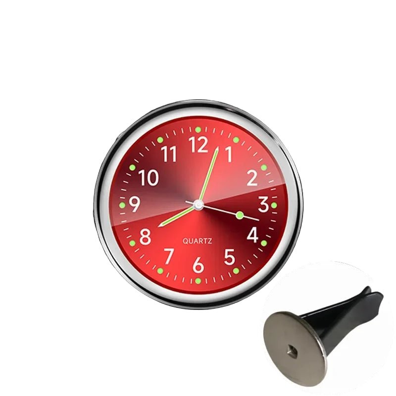Mini Car Clock – Luminous Quartz Stick - On - Onlytenbucks.com