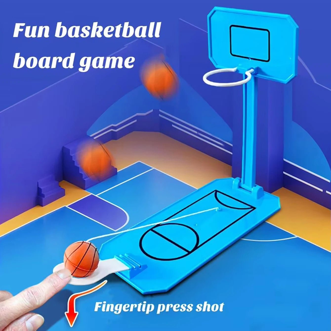 Mini Desktop Basketball Game – Interactive Educational Toy for Kids - Onlytenbucks.com