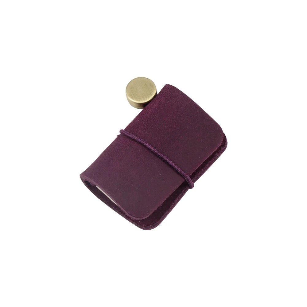 Mini Leather Travel Notebook with Holster – Portable Journal Booklet - Onlytenbucks.com