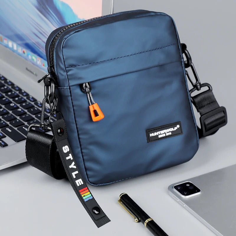 Mini Men’s Crossbody Phone Bag – Waterproof PU Leather Shoulder Messenger Bag - Onlytenbucks.com