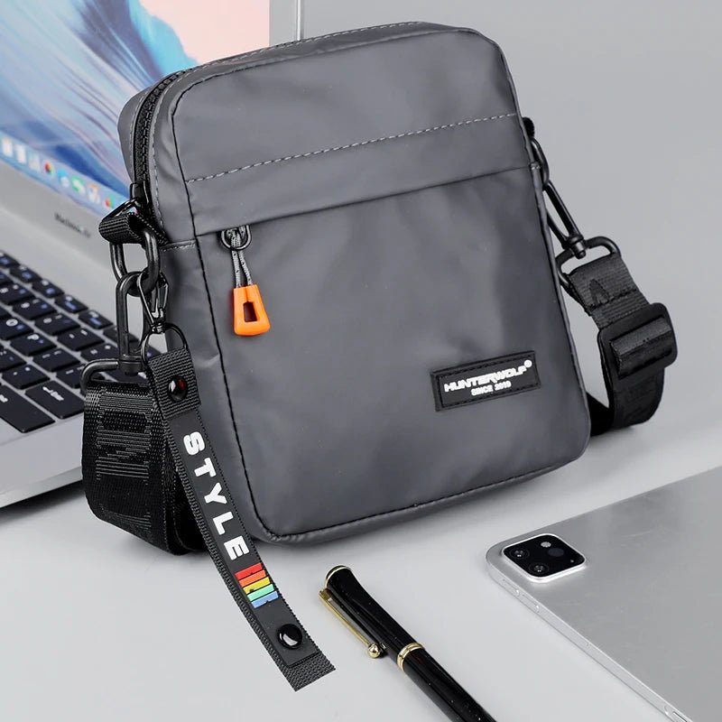 Mini Men’s Crossbody Phone Bag – Waterproof PU Leather Shoulder Messenger Bag - Onlytenbucks.com
