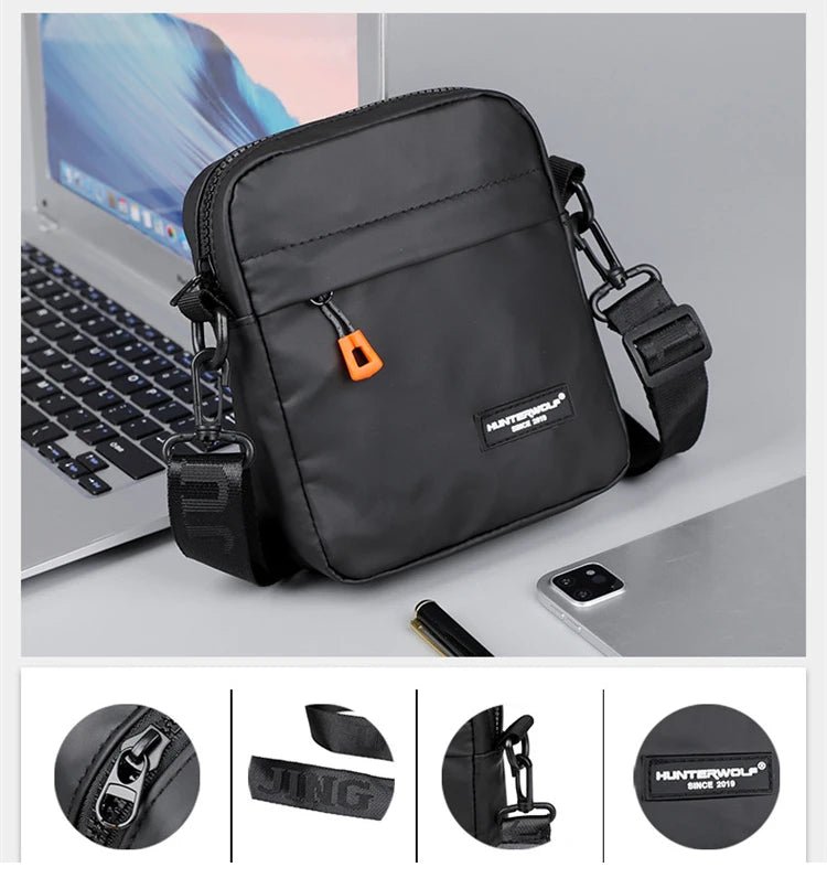 Mini Men’s Crossbody Phone Bag – Waterproof PU Leather Shoulder Messenger Bag - Onlytenbucks.com