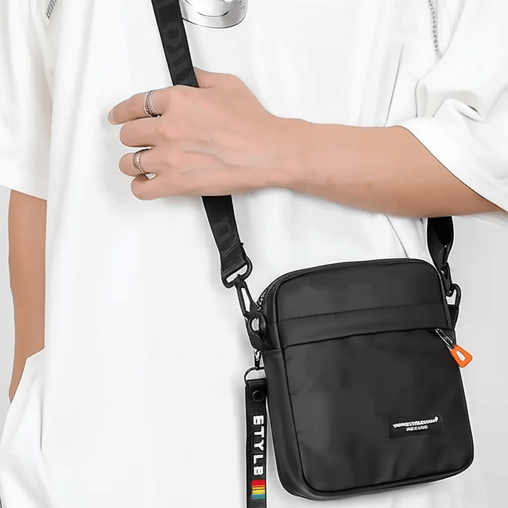 Mini Men’s Crossbody Phone Bag – Waterproof PU Leather Shoulder Messenger Bag - Onlytenbucks.com