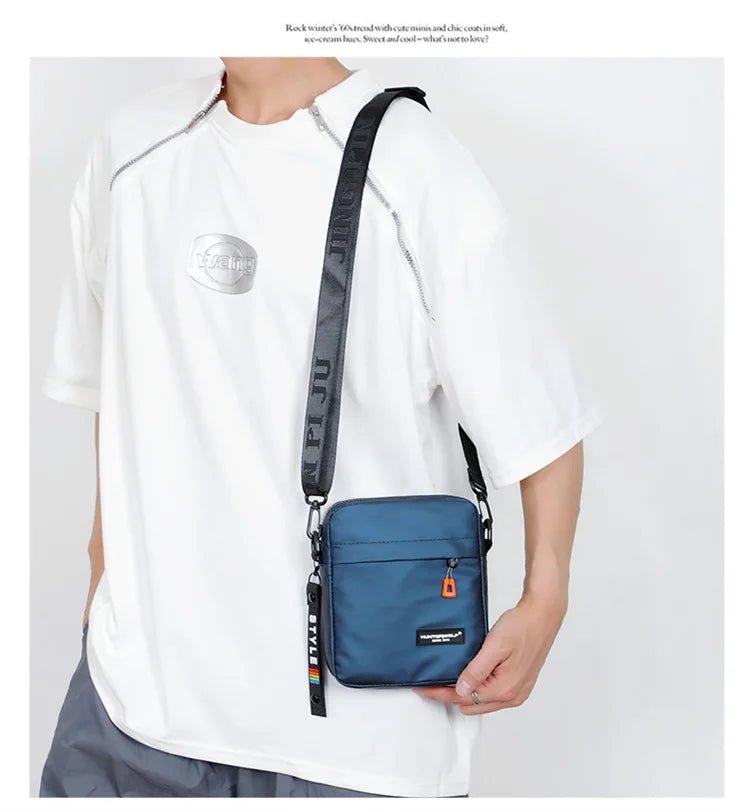 Mini Men’s Crossbody Phone Bag – Waterproof PU Leather Shoulder Messenger Bag - Onlytenbucks.com