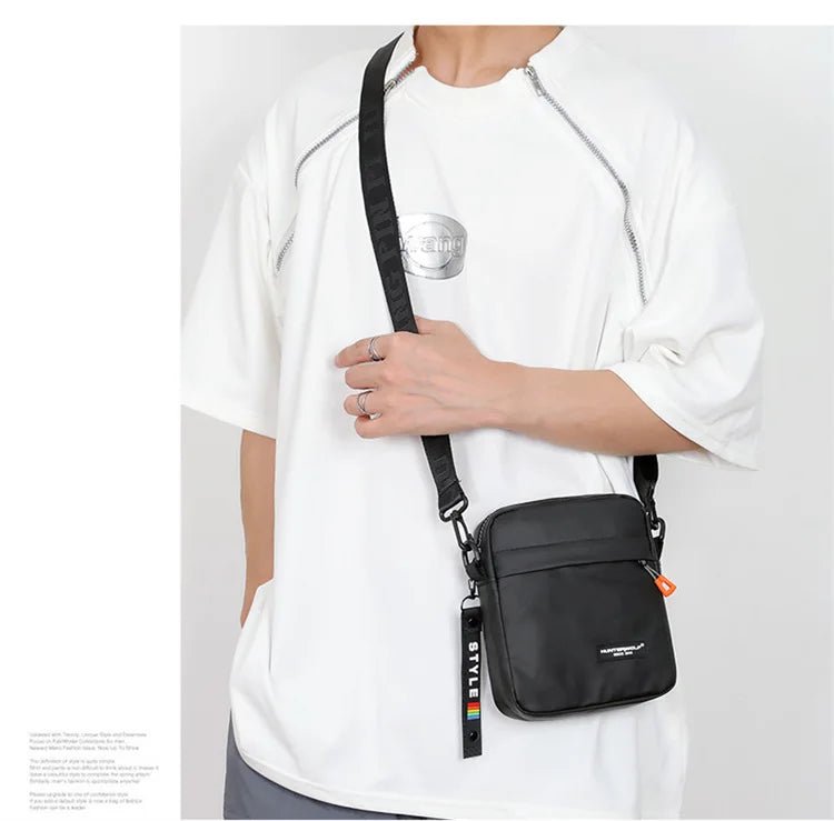 Mini Men’s Crossbody Phone Bag – Waterproof PU Leather Shoulder Messenger Bag - Onlytenbucks.com