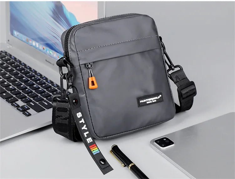 Mini Men’s Crossbody Phone Bag – Waterproof PU Leather Shoulder Messenger Bag - Onlytenbucks.com