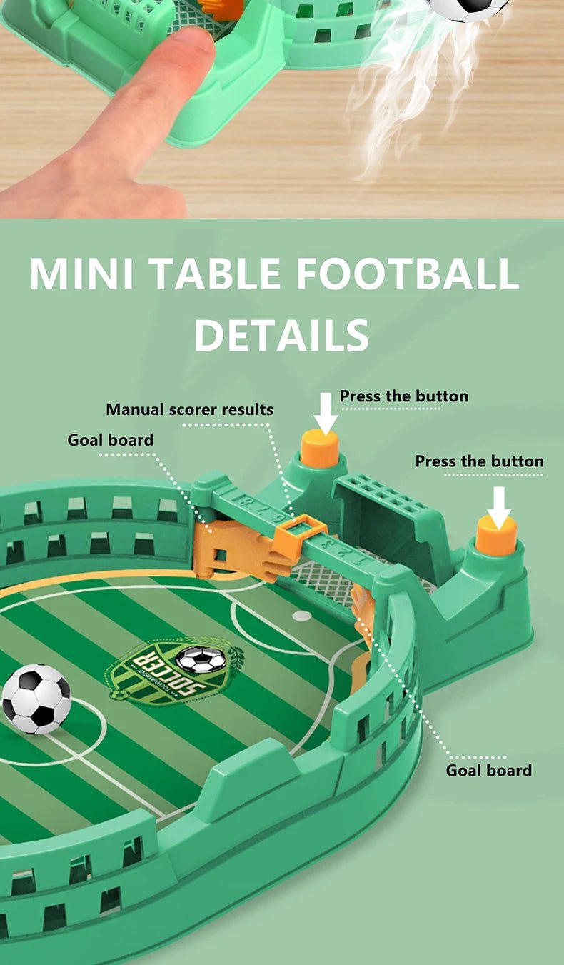 Mini Tabletop Football Game – Interactive Desktop Soccer Toy - Onlytenbucks.com