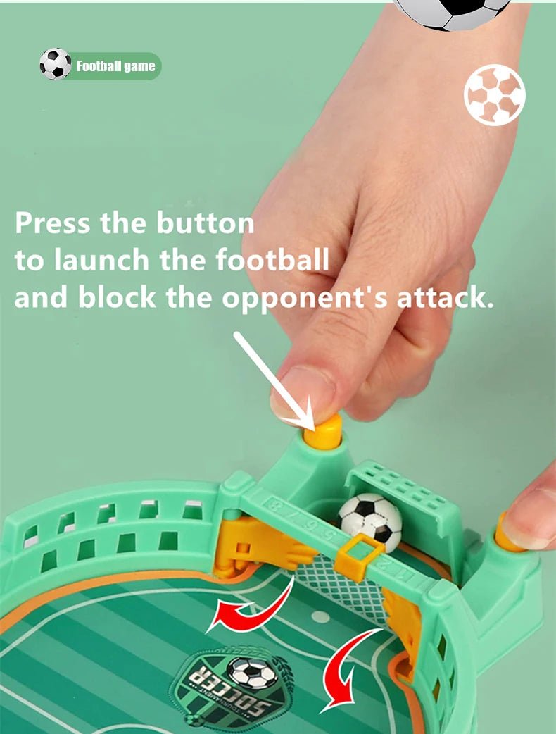 Mini Tabletop Football Game – Interactive Desktop Soccer Toy - Onlytenbucks.com